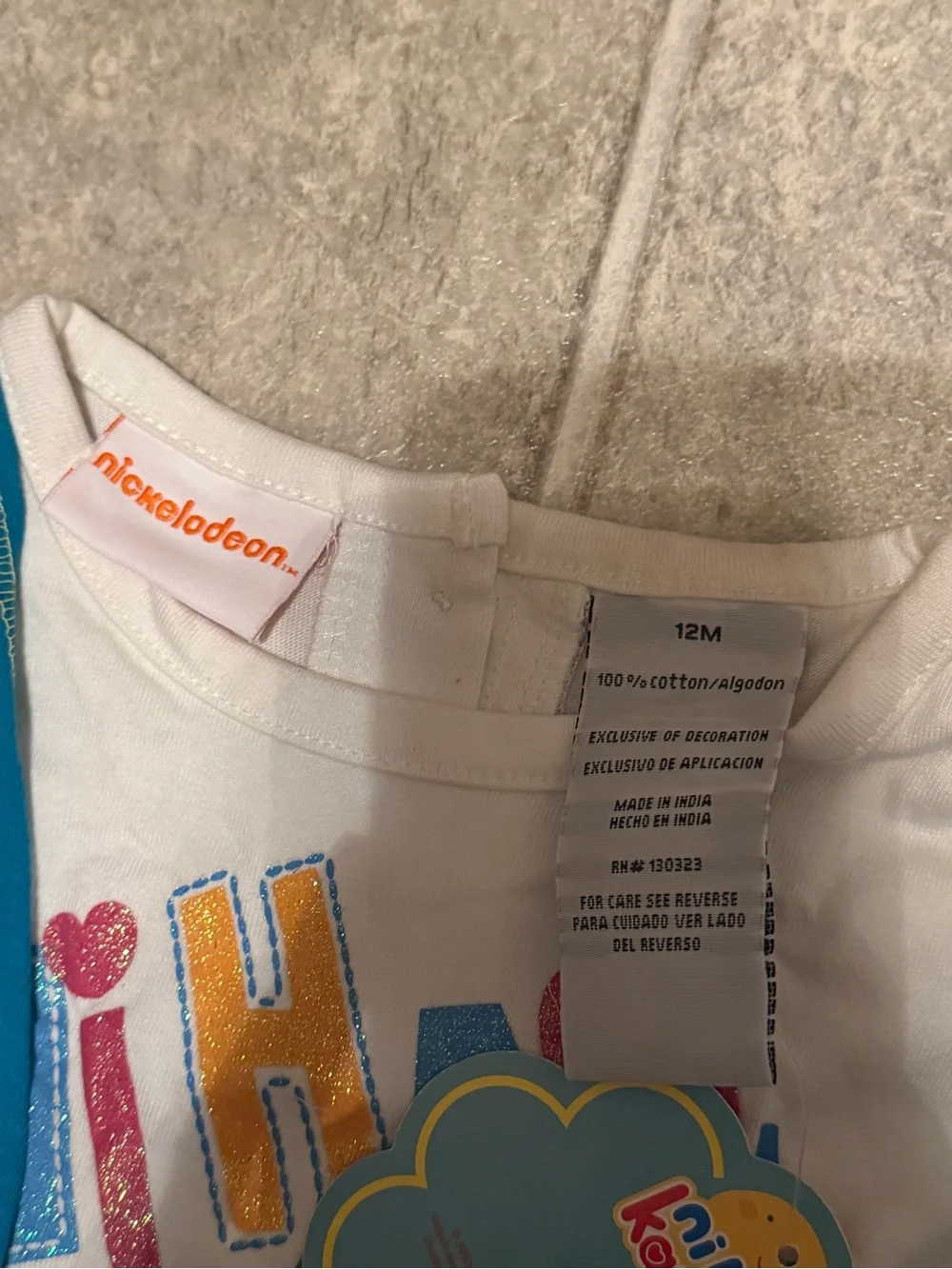 Ni hao ki lan outfit size 12m